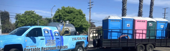 Portable restroom rentals serving Orange County, California. Fast, reliable, clean porta-potties.